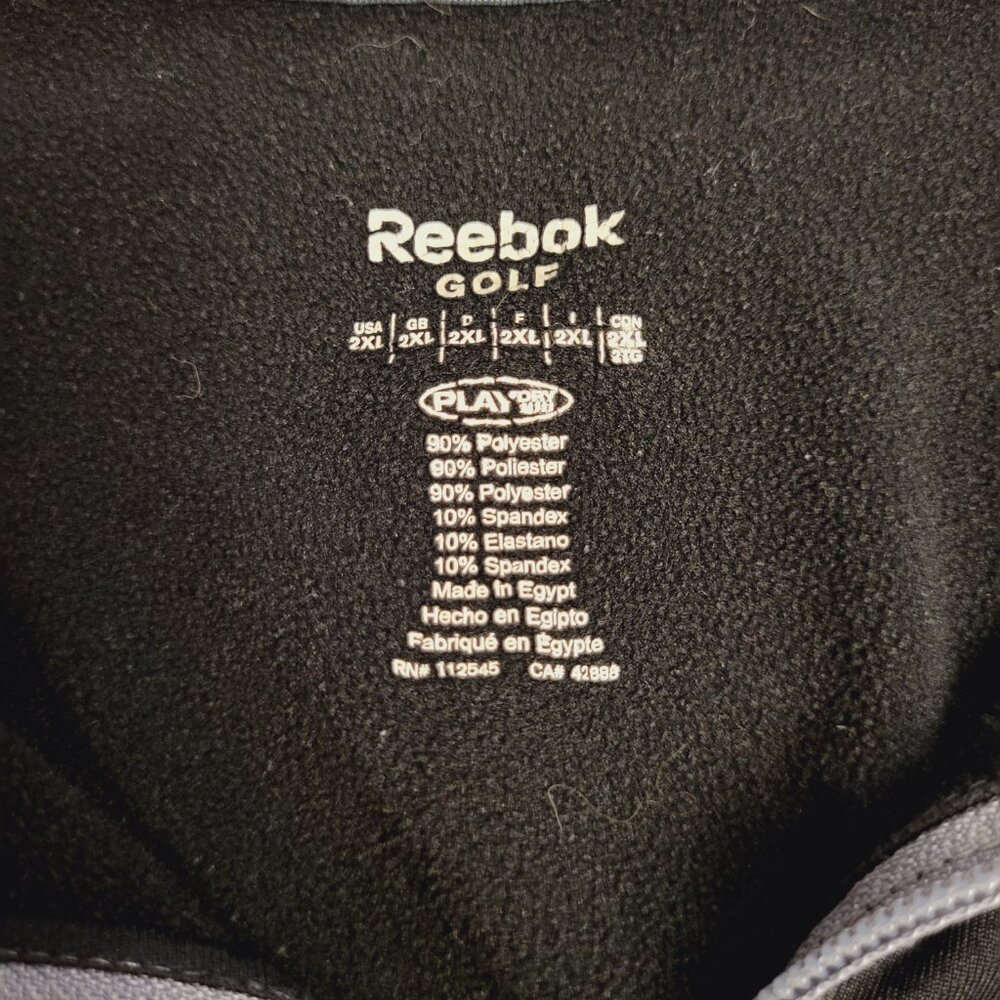 Reebok Golf Men’s ¼ Zip Pullover ~ Excellent Condition 2XL - Picture 4 of 8